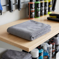 Super Absorbent Microfibre Cloth for Car Detailing, Lint Cloth and Towel, Soft Coral Fleece and Suede Synthetic, 30cm