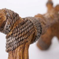 Jumping Arachnid Enclosure Accessories, Hemp Rope Perch Snake Climbing Branch, Textured Resin Habitat Geckos, Chameleons and Tree Frogs