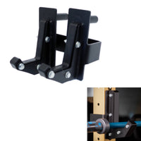 Fitness Rack Hook Steel Barbell Hook Black Metal Exercise Equipment