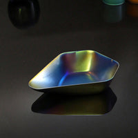 304 Stainless Steel Coffee Bean Tray Minimalist Coffee Bean Tray with Open Top Easy to Clean Multi-Purpose Low-Profile for Baristas, Cafes, Kitchen Counters