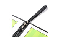Field Layout Football Board Faux Leather Foldable Football Board Pen Loop Double-Sided Coaching Clipboard for Coaches
