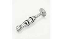 Compact Mouthpiece Practice Tool Metal Embouchure Practice Aid Portable Embouchure Practice Tool Silver Plated for Brass Players, Wind Musicians, Warm-Ups, Music Studio