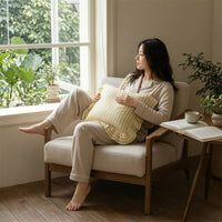 Chair Cushion with Ties Decorative Ruffled Chair Cushion Classic