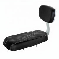 Rear Bike Passenger Cushion Soft Padding Backrest Support for Weekend Trips
