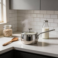 Infant Meal Pot Uncoated Stainless Steel Saucepot Induction Compatible Saucepan