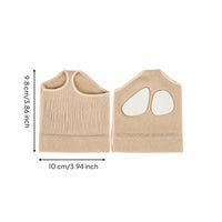 Non-Slip Forefoot Pad with Leather Patches Sturdy Ball of Foot Cushion Breathable Dance Paw Lightweight for Gymnastics, Floorwork