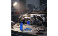 Universal 76mm Air Intake Tube Anodized Finish 76mm High Circulation Intake Pipe Anti for, DIY Mechanics, Auto