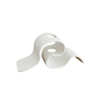 3D-Printed Flower Holder with Open Channel Curved Sculptural Flower Holder Minimalist Decor Matte for Decorators