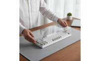 Acrylic Keyboard Cover Dustproof Mechanical Keyboard Protector Mechanical Keyboard Dust Cover for Pet Owners, Enthusiasts, Office