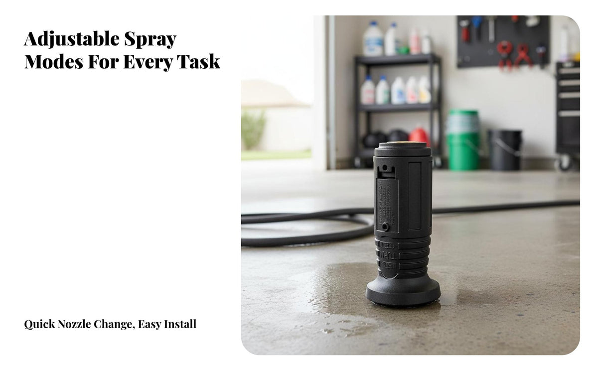 Brass Core Car Wash Spray Head Long-Lasting High Pressure Washer Nozzle Quick Connect