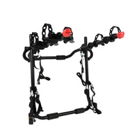 Strap-on Rear-Mounted Cycle Carrier Padded Car Trunk Bike Rack Universal Trunk Bike Rack Heavy-Duty for Cyclists