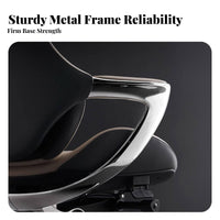 Ergonomic Design Highspine managerial Chair Adjustable Height Office Furniture Padded Armrests Task Seat effortless Rolling Casters for Study Room