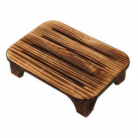 Multi-Functional Slatted Platform Stool Long-Lasting Footrest Strong Load-Bearing Household Furnishing Minimalist Design for Adults, Children, Office Workers, Living Room, Bedroom, Entryway, Bathroom