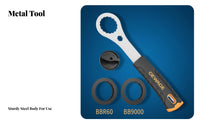 Bottom Bracket Wrench Non-Slip Handle Hollowtech II Removal Tool Hollowtech II Wrench Exact Machined for Home Repair