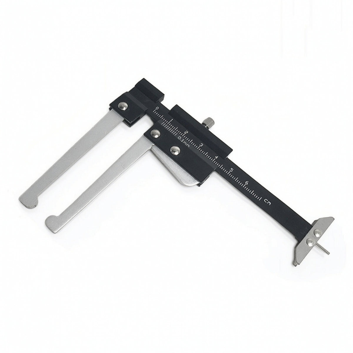 Brake Disc Thickness Caliper Locking Disc Brake Thickness Caliper Handheld Metal for Mechanics, Repair Shops, Garages
