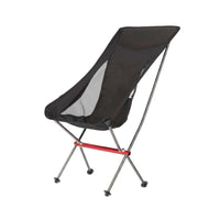 Lightweight Moon Chair Compact Ultra Light Aluminum Folding Chair Breathable for Sketching