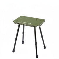 Foldable Adjustable Height Camp Stool Collapsible Design Camping Seat Lightweight Portable Seating Quick Setup for Anglers, Campers, Travelers, Catch Ing, Travel, Backpacking, Hiking