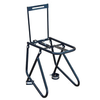 Cylindrical Cycle Cargo Rack Bolt-on Front Cargo Rack Rigid Bike Front Carrier Sturdy for Commuters, Daily Errands, City Riding