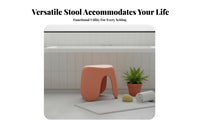 CumulusShaped Stool Modern Design Household Furniture Rounded Edges for Bathroom
