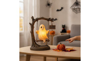 LED specters Figurine with Swing Glowing Halloween Highlight Light Spooky specters Figurine for Decorators, Collectors, Entryway, Bookshelf