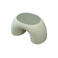 Sturdy Support Arch Leg Stool Cute Chubby Design Household Furniture Multi-Functional Footrest Wide Legs for Children, Office Workers, Home-Based Professionals, Living Room, Bedroom, Entryway, Under Desk