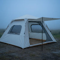 Waterproof Automatic Camping Tent 3 Second Quick Unfold Automatic Instant Unfold Tent Portable Outdoor Gear Ventilated for Campers, Families, Beach