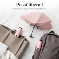 Automatic UV Protection Umbrella for Sun and Rain, Compact and Portable