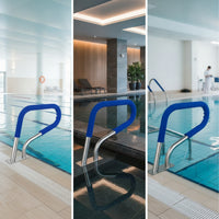 Pool Handrail with Grip Cover Non-Slip Pool Handrail with Cover Ergonomic