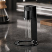 Stainless Steel WDT Tool with Stand Fine-Pin Espresso Distribution Tool with Stand Food-Grade Coffee Distribution Needle Compact for Baristas