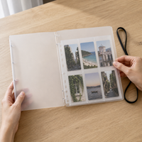 A4 3-Pocket Vertical Binder for Cards, Stickers, and Collectibles