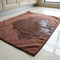 Highly Absorbent Microfibre Cloth and Microfibre Towel, Reusable Polyester Construction for Car and Floor, General Cleaning Tool