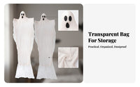 Halloween Specter Decor Gauzy Material Hanging Specter Translucent