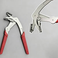 Stainless Steel Automotive Panel Clip Pliers Damagesafe Car Clip Removal Pliers Non-Slip Grip Plastic Fastener Remover Ergonomic Handle for Mechanics