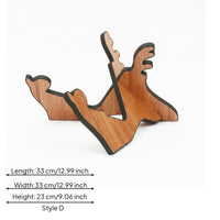 Foldable Wooden Guitar Stand Easy to Carry X Guitar Stand Decorative Music Accessory Long-Lasting for Studio, Stage