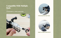 Fishing Guide Ring Adaptable Organizer Beginners Pros
