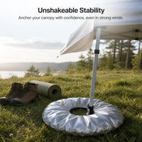 Water-Filled Weight Bag for Outdoor Umbrella, Flagpole, and Tent Stability