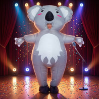 Full Body Inflatable Costume Halloween Animal Costume Lightweight Mascot Suit Funny for Stage Performances