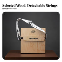 3-in-1 Timbre Cajon Drum Box Easy to Play Portable Hand Drum Beginner Friendly for Adults, Jam Sessions, Outdoor Playing, Street Performance