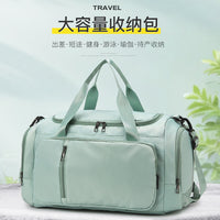 Large Capacity Travel Bag with Detachable Straps for Fitness and Yoga