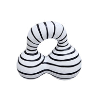 Abstract Sculpture Sculptural Geometric Ornament Contemporary Resin Statue for Entryway, Office, Home