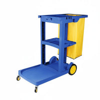 Rolling Cleaning Trolley Multifunction Household Organizer Lower Tray