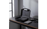 Integrated Handle Plastic Tool Case Portable Hard Shell Equipment Case Long-Lasting for Technicians, DIY Enthusiasts, Workshop, Travel