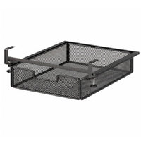 No Drilling Required Under Bed Slide-out Drawer Easy Installation Punch-without Drilling Under Bed Rack Rust-Resistant Clamp-on Desk Drawer Heavy Duty for Students