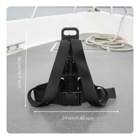Scuba Tank Backplate Adjustable Straps Diving Tank Backpack Anti-Skid Design Single Bottle Support for Recreational Divers, Underwater Work