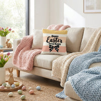Printed Throw Pillow Cover Linen Pillowcover Decorative Throw Pillow Case Zipper Pillowcase Home Decoration for Homeowners, Gift Donors, Bedroom, Chair, Bench