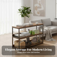 Mobile Sofa Side Storage Unit Space-Saving Slim Sofa Table Modern Design Household Furniture Versatile for Apartment Dwellers, Homeowners, Living Room, Small Areas, Bedroom, Office