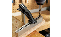 Built-in V-Slot Precision Drill Jig Imperial Sizes Drill Bit Guide Block Alignment