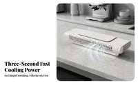 Office Cooling Noiseless   Screen Fan Rounded Ends
