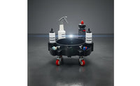 Multi-Functional Car Wash Pail Dolly 360° Swivel Casters Pail Dolly with Wheels Universal Fit Car Detailing Cart Spill-Spill-Proof Design for Driveway