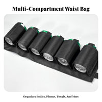 Hands-Unrestricted Beer Can Holder Belt Quick Release Buckle 6 Pack Beer Belt Portable for Tailgaters, Cleaners, Tailgating, Parties